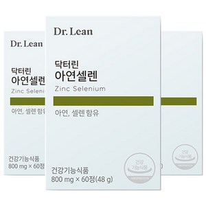 닥터린 아연셀렌, 60정, 3개