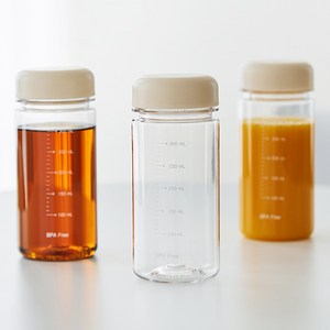 코멧 트라이탄 눈금표기 물병, 아이보리, 3개, 350ml