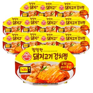 오뚜기 즉석 칼칼한 돼지고기 김치찜, 180g, 12개