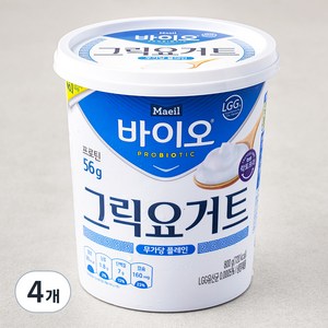 매일유업 바이오 그릭 요거트, 800g, 4개