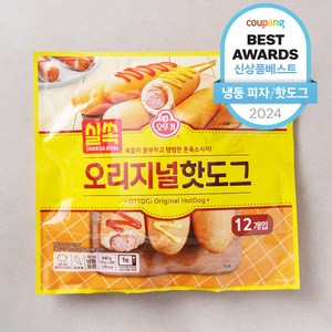 오뚜기 실쏙 오리지널 핫도그 12개입 (냉동), 840g, 1개