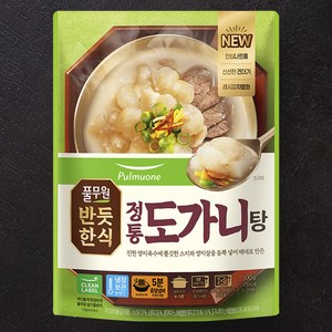 풀무원 반듯한식 정통 도가니탕 냉장, 500g, 1개