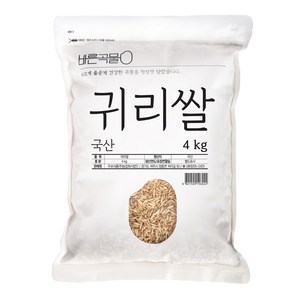 바른곡물 국산 귀리쌀, 4kg, 1개