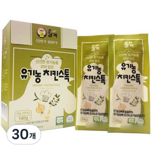 올계 유기농 치킨스톡, 140g, 3개