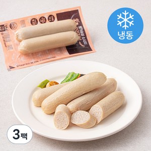 오쿡 닭가슴살 소시지 오리지날 (냉동), 100g, 3팩