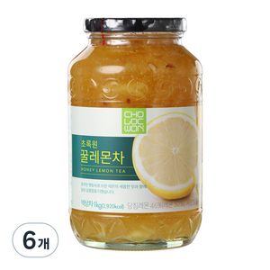 초록원 꿀레몬차, 1kg, 1개입, 6개