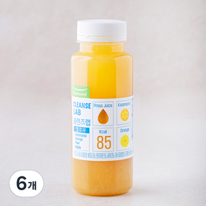 풀무원 녹즙 클렌즈랩 옐로우, 190ml, 6개