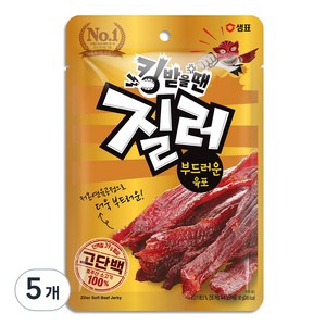 샘표 질러 부드러운 육포, 90g, 5개