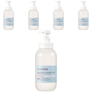 일리윤 세라마이드 아토 버블워시앤샴푸 바디워시 무향, 900ml, 5개