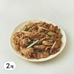 오늘차림 한돈 양념 불고기, 2개, 600g