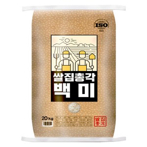 쌀집총각 2024년산 햅쌀 백미, 상, 20kg, 1개