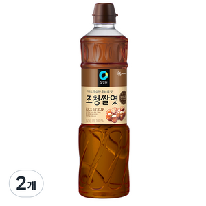 청정원 조청쌀엿, 1.2kg, 2개