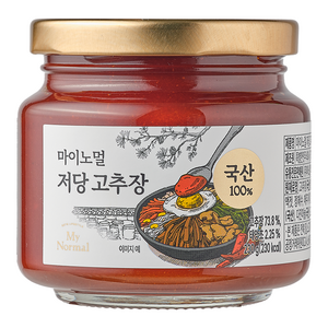 마이노멀 저당 고추장, 230g, 1개