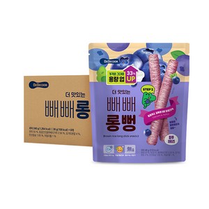 베베쿡 더 맛있는 빼빼롱뻥, 240g, 1개, 블루베리