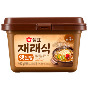 [샘표] 재래식옛된장 460g, 1개