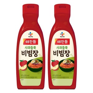 사과듬뿍 비빔장, 470g, 2개
