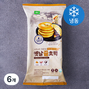 사옹원 옛날꿀호떡 (냉동), 400g, 6개