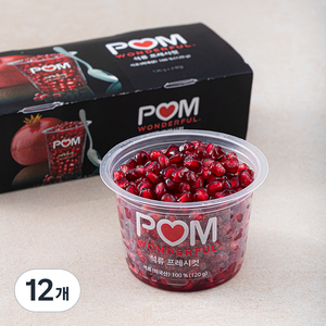 POM 원더풀 석류 프레시컷, 120g, 12개