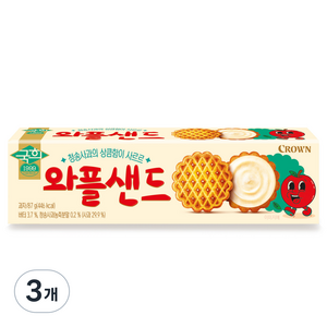 국희 와플샌드, 87g, 3개