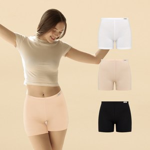 물랑루즈 통기성 텐셀모달 3부 속바지 3종 세트