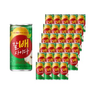 갈아만든배 사이다, 210ml, 60개