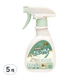 컴배트 진드기싹 스프레이, 290ml, 5개