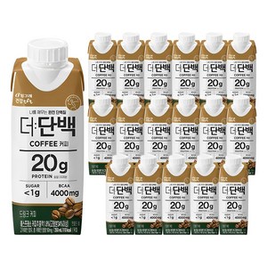 더단백 드링크 커피 A, 250ml, 18개