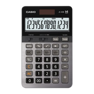 카시오 일반 계산기 JS-40B, 블랙, 1개