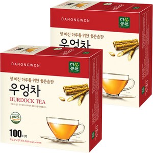 다농원 우엉차 티백, 1g, 100개입, 2개