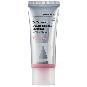 닥터디퍼런트 더블 디펜스 선블록 SPF50+ PA++++, 40ml, 1개