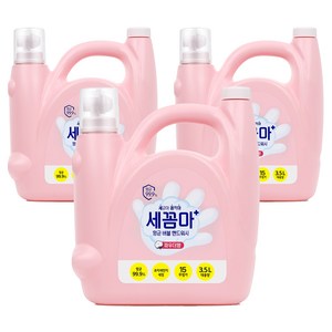 세균아꼼짝마 항균 버블 핸드워시 파우더향, 3.5L, 3개