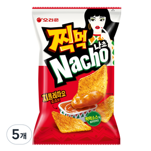 오리온 찍먹 나쵸 치폴레마요소스맛, 84g, 5개