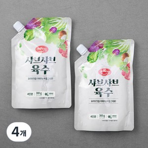 델링 샤브샤브육수, 300g, 4개