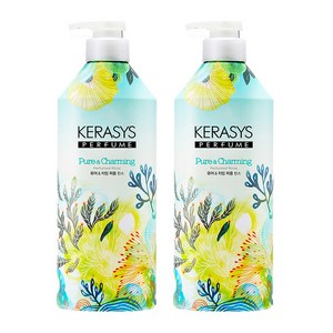 케라시스 퍼퓸 린스 퓨어 앤 차밍, 980ml, 2개