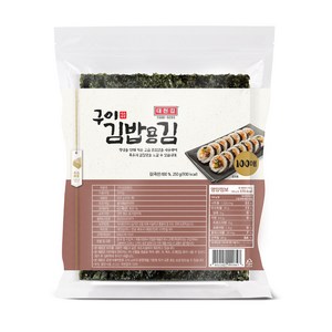 대천김 구이김밥용김 D401, 250g, 1개