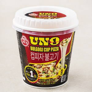 오뚜기 유엔오 컵피자 불고기 (냉동), 150g, 1개