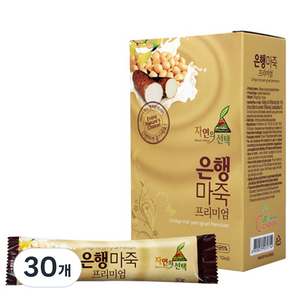 엔초이스_프리미엄은행마죽, 30g, 30개