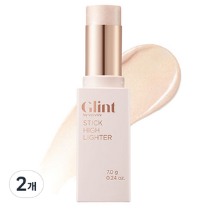 Glint 스틱 하이라이터 7g, 듀이 문, 2개