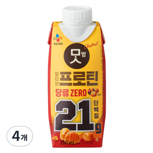 얼티브 프로틴 밤맛, 4개, 250ml