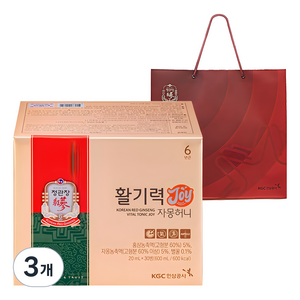 정관장 활기력 JOY, 600ml, 3개