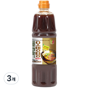 첫맛 오뎅탕 육수 진국, 1kg, 3개