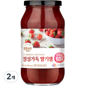 복음자리 정성가득 딸기잼, 860g, 2개