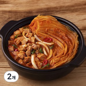 프레시지 흑돈가 제주 흑돼지 묵은지찜 밀키트 2인분, 460g, 2개
