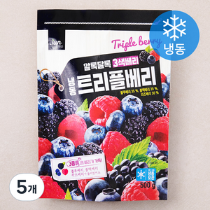 호재준 트리플베리 (냉동), 500g, 5개