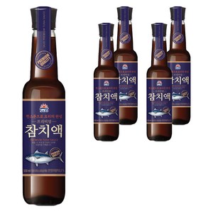 사조 프리미엄 참치액, 550ml, 5개