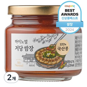 마이노멀 저당 쌈장, 230g, 2개