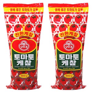 오뚜기 토마토 케찹, 800g, 2개