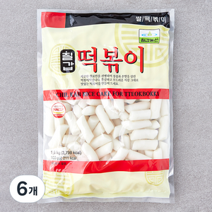 칠갑농산 칠갑 떡볶이, 1.8kg, 6개