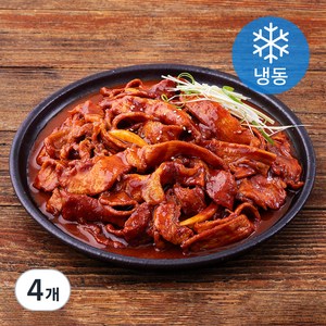 맛있는녀석들 성북동 한돈 제육볶음 (냉동), 500g, 4개