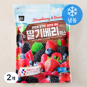 호재준 딸기베리믹스 (냉동), 700g, 2개